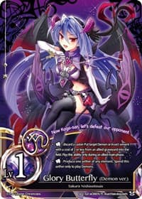 Glory Butterfly (Demon ver.) - SD04: Angel's Waltz VS Demon's Rondo - The Caster Chronicles card