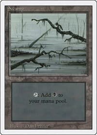 Swamp (C) - Revised Edition - Magic: The Gathering card
