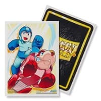 Dragon Shield Sleeves: Art Classic - Mega Man and Rush (100-Pack) - Dragon Shield Card Sleeves - Card Sleeves card