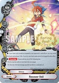 Recover Veil (Spring Fest 2019) (Hot Stamped) - Bushiroad Event Cards - Future Card BuddyFight card
