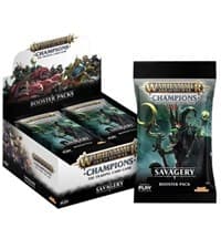 Warhammer: Age of Sigmar - Champions: Savagery Booster Box - Wave 3 - Savagery - Warhammer Age of Sigmar Champions TCG card