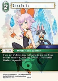 Sherlotta - Opus VIII - Final Fantasy TCG card