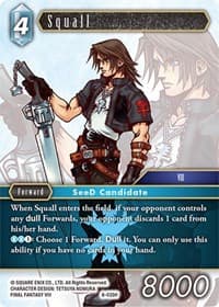 Squall - Opus VIII - Final Fantasy TCG card