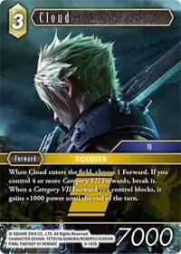 Cloud - Opus VIII - Final Fantasy TCG card