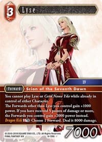 Lyse - Opus VIII - Final Fantasy TCG card