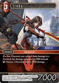 Iroha - Opus VIII - Final Fantasy TCG card