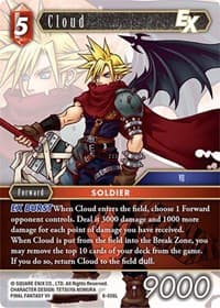 Cloud EX - Opus VIII - Final Fantasy TCG card