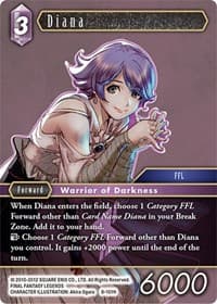 Diana - Opus VIII - Final Fantasy TCG card