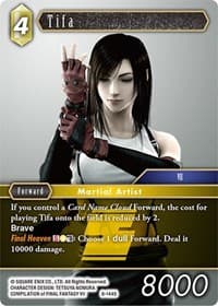 Tifa - Opus VIII - Final Fantasy TCG card