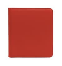 The Dex Zip Binder 12-Pocket - Red - Dex Protection Storage Albums - Storage Albums card