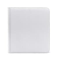 The Dex Zip Binder 12-Pocket - White - Dex Protection Storage Albums - Storage Albums card