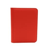 The Dex Zip Binder 4-Pocket - Red - Dex Protection Storage Albums - Storage Albums card