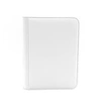 The Dex Zip Binder 4-Pocket - White - Dex Protection Storage Albums - Storage Albums card