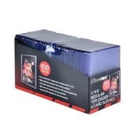3" x 4" Clear Regular Toploader with Card Sleeves (100-Count) - Ultra Pro Toploaders - Collectible Storage card