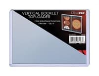 Vertical Booklet Toploader (10-Count) - Ultra Pro Toploaders - Collectible Storage card