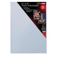 13" x 19" Thick Toploader (10-Count) - Ultra Pro Toploaders - Collectible Storage card
