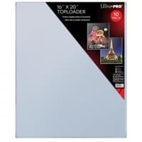 16" x 20" Clear Large Sized Toploader (10-Count) - Ultra Pro Toploaders - Collectible Storage card