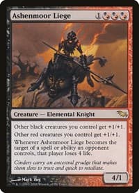 Ashenmoor Liege - Shadowmoor - Magic: The Gathering card
