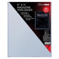 9" x 11.2" Thick Magazine Toploader (10-Count) - Ultra Pro Toploaders - Collectible Storage card