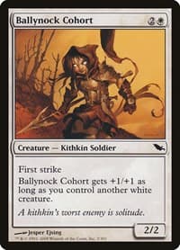 Ballynock Cohort - Shadowmoor - Magic: The Gathering card