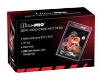 Semi-Rigid 1/2" Lip Sleeves (200-Count) - Ultra Pro Toploaders - Collectible Storage card