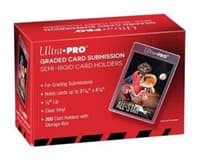 Semi-Rigid 1/2" Lip Tall Sleeves (200-Count) - Ultra Pro Toploaders - Collectible Storage card