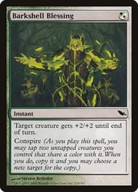 Barkshell Blessing - Shadowmoor - Magic: The Gathering card