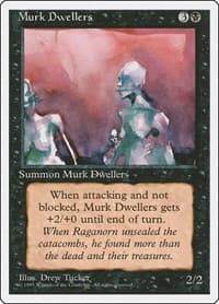 Murk Dwellers - Fourth Edition - Magic: The Gathering card