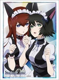 Bushiroad Sleeve Collection HG Vol.1816: STEINS;GATE - Kurisu & Mayuri (60-Pack) - Bushiroad Card Sleeves - Card Sleeves card