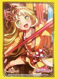 Bushiroad Sleeve Collection HG Vol.1837: BanG Dream! Girls Band Party! - Kokoro Tsurumaki (60-Pack) - Bushiroad Card Sleeves - Card Sleeves card