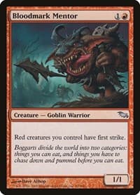 Bloodmark Mentor - Shadowmoor - Magic: The Gathering card
