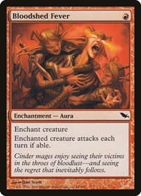 Bloodshed Fever - Shadowmoor - Magic: The Gathering card