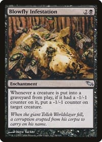 Blowfly Infestation - Shadowmoor - Magic: The Gathering card