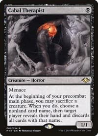 Cabal Therapist - Modern Horizons - Magic: The Gathering card