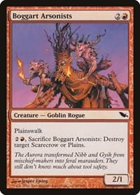 Boggart Arsonists - Shadowmoor - Magic: The Gathering card