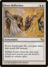 Boon Reflection - Shadowmoor - Magic: The Gathering card
