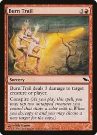 Burn Trail - Shadowmoor - Magic: The Gathering card