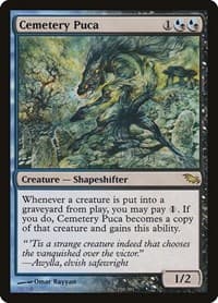 Cemetery Puca - Shadowmoor - Magic: The Gathering card