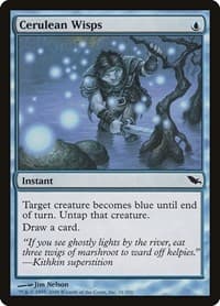 Cerulean Wisps - Shadowmoor - Magic: The Gathering card