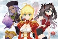Bushiroad Rubber Mat Collection Vol.233: Fate/EXTRA Last Encore - Saber, Rin, & Rani VIII - Bushiroad Playmats - Playmats card