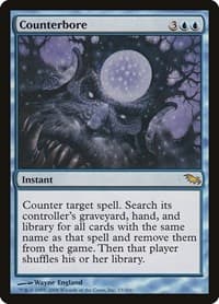 Counterbore - Shadowmoor - Magic: The Gathering card