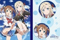 Bushiroad Rubber Mat Collection Vol.264: High School Fleet - Akeno & Wilhelmina - Bushiroad Playmats - Playmats card