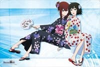 Bushiroad Rubber Mat Collection Vol.256: STEINS;GATE - Kurisu & Mayuri (Yukata ver.) - Bushiroad Playmats - Playmats card