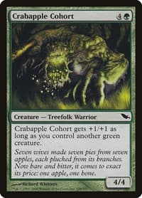 Crabapple Cohort - Shadowmoor - Magic: The Gathering card