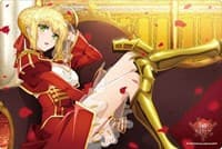 Bushiroad Rubber Mat Collection Vol.245: Fate/EXTRA Last Encore - Saber - Bushiroad Playmats - Playmats card