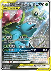 Celebi & Venusaur GX - SM167 - SM Promos - Pokemon card