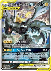 Pikachu & Zekrom GX - SM Promos - Pokemon card