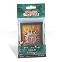 Warhammer: Underworlds - Nightvault: Mollog's Mob Sleeves (36-Pack) - Warhammer Game Accessories - Warhammer Game Accessories card