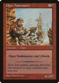 Ogre Taskmaster - Portal Second Age - Magic: The Gathering card