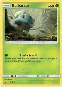 Bulbasaur (Holo Common) - Detective Pikachu - Pokemon card